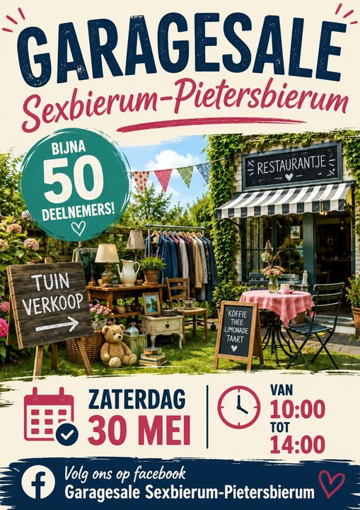 Garagesale Sexbierum-Pietersbierum