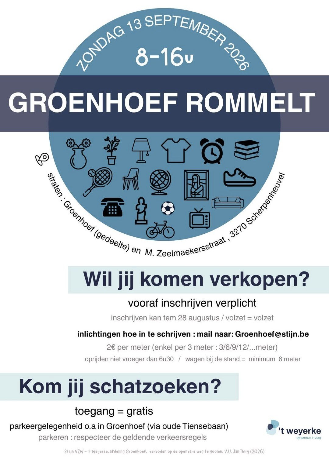 Groenhoef Rommelt in Scherpenheuvel – 13 september 2026