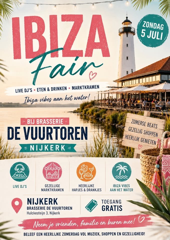 Ibiza Fair Nijkerk – 5 juli 2026