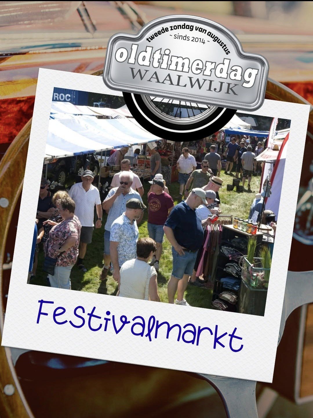 Oldtimerdag Waalwijk Festivalmarkt in Waalwijk – 9 augustus 2026