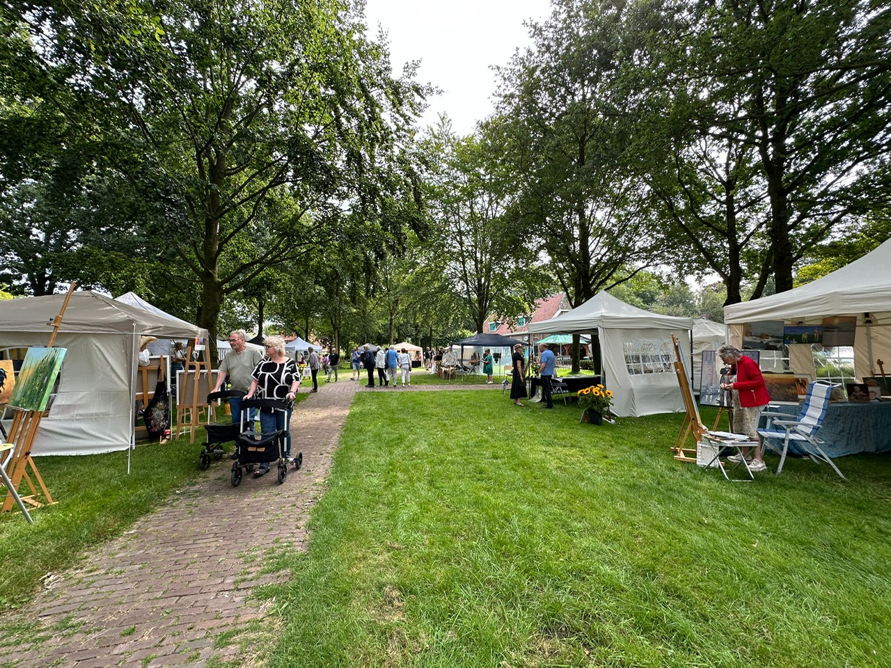 Schildersfestival Montmartre Oosterhesselen in Oosterhesselen – 9 en 10 juli 2026