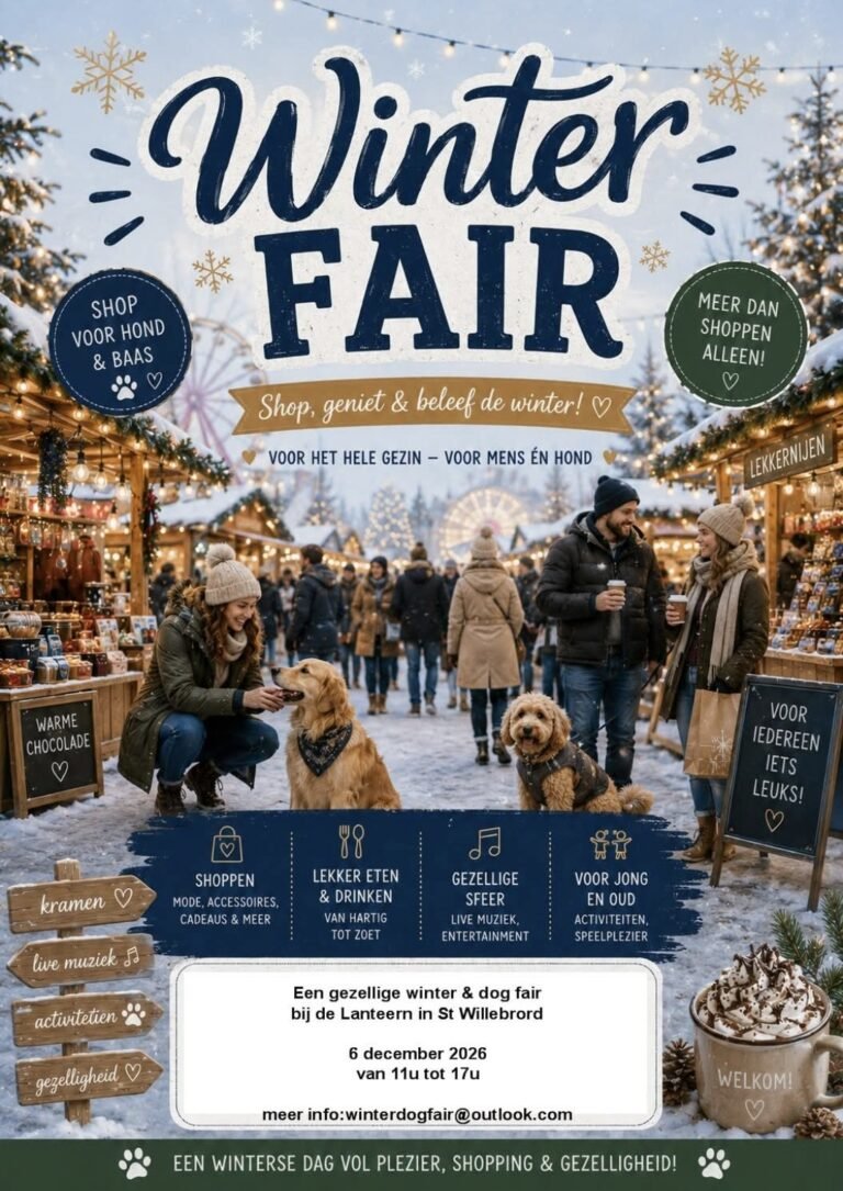 Winter & Dog Fair in Sint Willebrord – 6 december 2026