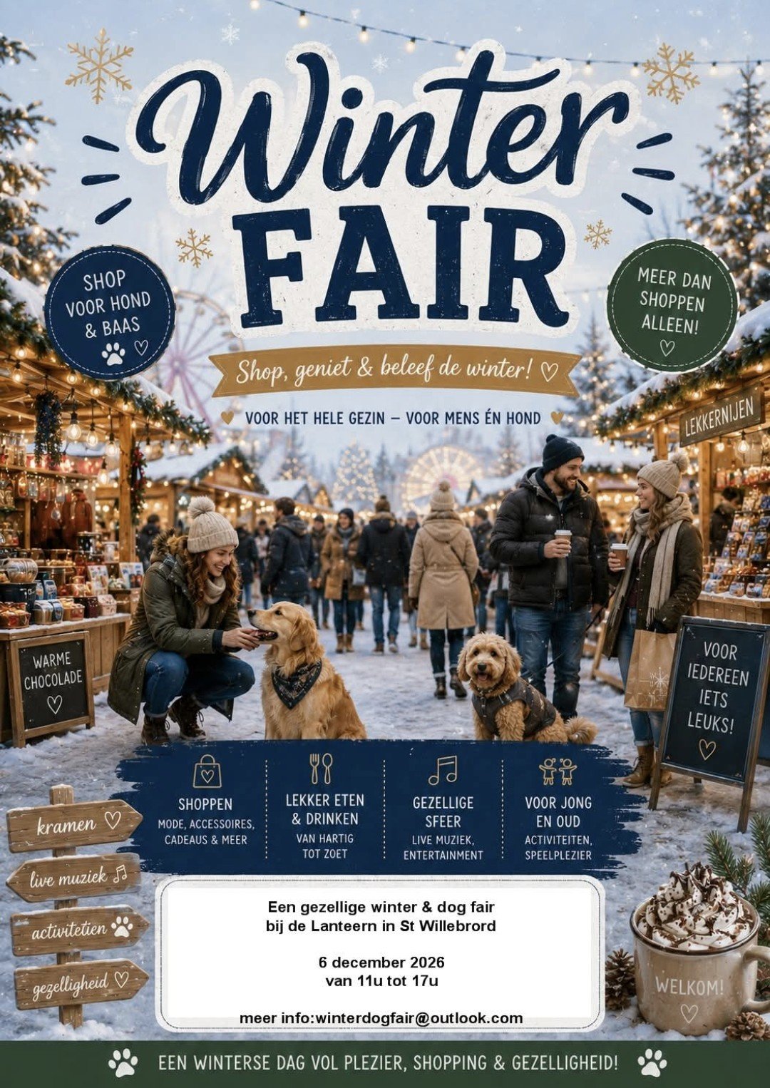 Winter & Dog Fair in Sint Willebrord – 6 december 2026