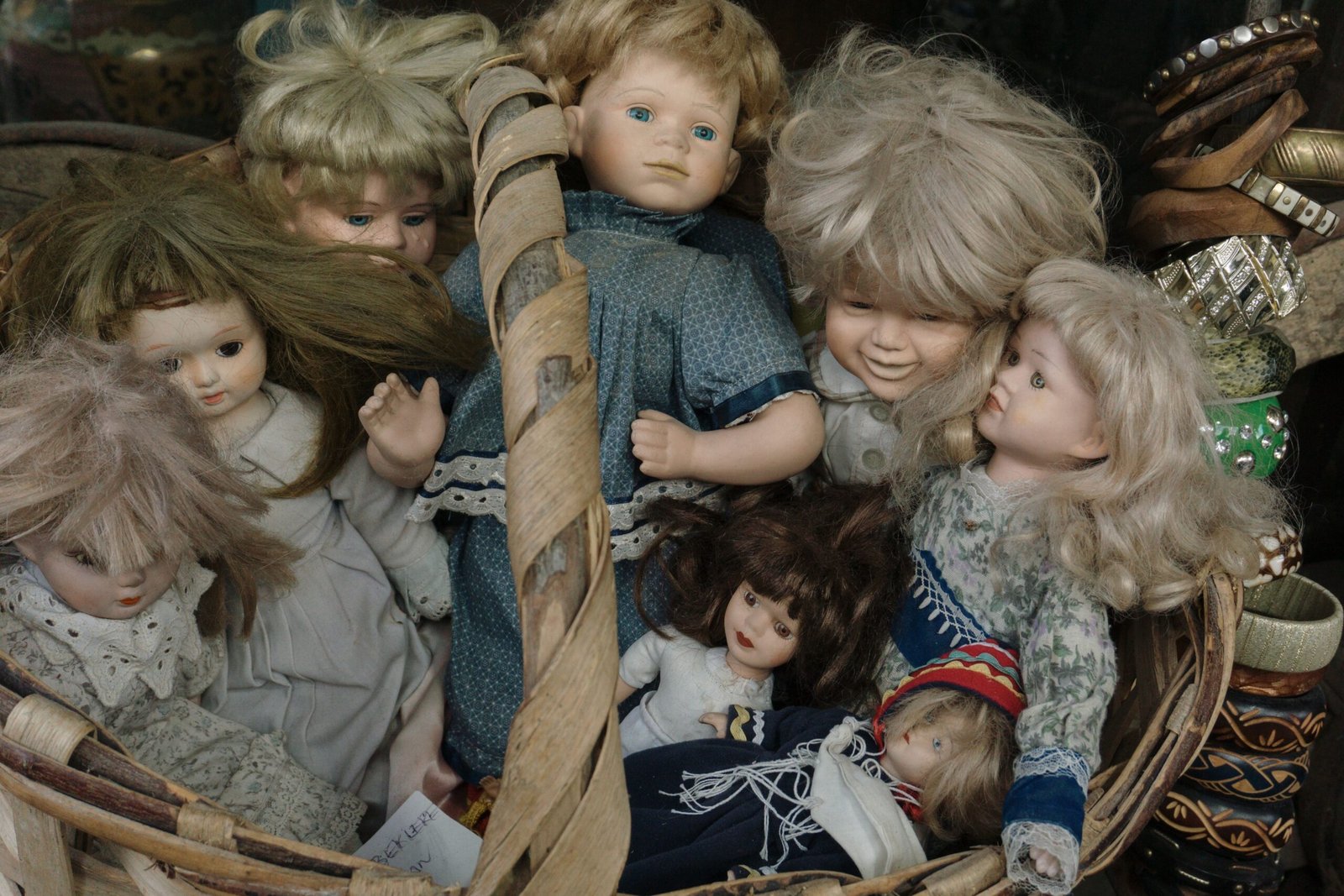 Poppen-, beren- en miniaturenbeurs met poppenhuizen, teddyberen en miniaturen